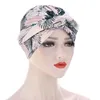 2021 Крышка головы Усовершенствованные Hijabs Ночной шапку Headscarf Florals Мусульманские Hijabs Капот Боннете Спящий Копочка Турбан Шляпа Цветок DIY Обложка