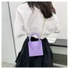 Borse e borsette da donna Borse a tracolla in gelatina di PVC di design di lusso per donna Mini portamonete Borsa da donna