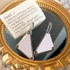 Inverted Triangle Letter Designer Earrings Women Personality Charm Silver Needle Earring Girl Party Date Studs Eardrop