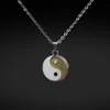 Chinese style Tai Chi mood necklace stainless steel necklaces for men