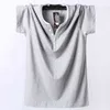 Plus Size 5XL 6XL 7XL 8XL Mannen Big Tall T-shirt Korte Mouwen Oversized T-shirt Katoen Mannelijke Grote T-shirt Zomer Fit T-shirt Mannen G1229