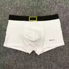2023 Marques de créateurs Caleçons Sexy Classique Hommes Boxer Casual Shorts Sous-Vêtements Respirant Coton Sous-Vêtements 3pcs Avec Boîte