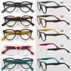 Plaka Yuvarlak Gözlükler Çerçeve Retro Ahşap Tahıl Erkekler ve Kadın Optik Moda Bilgisayar Gözlükleri Güneş Gözlüğü Çerçeveleri