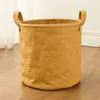 Foldbar tvättkorg för smutsiga klädleksaker Korgar väska arrangör Kids Hemlagring tvättorganisation väskor