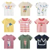 Sommer Kinder T-Shirt Kinder Cartoon Tops Tees T Baby Jungen Mädchen Shirt T Shirt Größe 2-8 Jahre Baumwolle junge Kleidung Mode Neue G1224
