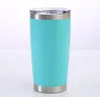 Gobelet de peinture en aérosol en acier inoxydable de tasse de voiture de 20 oz gobelets d'eau maigres de tasse de café portative extérieure