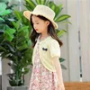 Meninas bebê fino verão casaco de cardigan crianças praia bebê menina xaill 6 9 12 24 meses 2021 bebê toddler roupas rkc194004 g1026