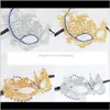 Masks Festive Supplies Home & Gardenlace Inlaid Diamond Night Club Sexy Eye Mask Masquerade Dance Halloween Maskdot Opening Ceremonydot Birth