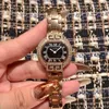 Classic New brand mother of pearl shell watch Tortue design full diamond cz zircon diamond stainless teel wrist watch clock