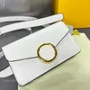 Utomhus 5 färger Candy Color Damer Letter Messenger Bags Designer Lyx Klassisk Clutch Casual Söt och söt