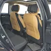 Capas de assento de carro 2 assentos Pu Couro Fronteiro Conjunto com Backseat Anti-Kick Protetor Mat Cushion Interior Proteção Dirty Universal Universal