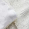 Nuova coperta Sherpa stampata in 3D con fiore d'acero con doppio ispessimento sulla biancheria da letto morbida e confortevole Coperte con paesaggi naturali