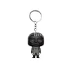 Party Favor Game Figures Mask Keychain Charms Accessories Round Six Cosplay Keychains for Kids Key Chain Toys Gift