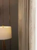 Zasłony zasłony 80% -90% cieniowanie żakardowych zasłony Luksusowy nowoczesny zaciemnienie do salonu w paski wzór sypialnia