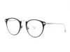 Модные очки для солнцезащитных очков из нержавеющей стали Eyeglasses Vintage Men Оптические Очки Очки Очистить объектив Компьютерный рецепт Meopia Очки для женщин