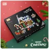 LOZ Blocks DIY Building Bricks Cute Christmas Set Toys for Children Juguetes Santa Claus Kids Gifts Girls Present New Year 1223 Y0916