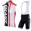 فريق ركوب الدراجات بلا أكمام جيرسي مريلة شورت Maillot مجموعات Pro Clothing Mountain Racing Sports Sports SkinFR5628125705