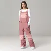 Skiënbroek Snowboard Back Ski Winddicht Waterdicht Contrast Kleur Overall All-in-One Heren en Duiten Outdoor Equi