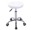 Commercial Furniture Adjustable Hydraulic Rolling Swivel Stool Facial Salon Massage Spa Tattoo White