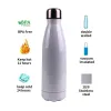 DIY Blank Sublimation 17oz cola bouteille à vide à vide sportif Bouteille d'eau en acier inoxydable Thermos de mur avec couvercle CG0015063416