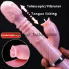 Masaż 2020 Nowe erotyczne wibracje teleskopowe damskie kobiety masturbator G Spot Vibrator Sex Zabawki Dla Kobiety Clitoris Stymulator Seks