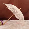 Umbrellas QUNYINGXIU Elegant Craft Umbrella Cotton Cosplay Wood Classical For Bride Eastern Bumbershoot Wedding2165