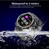 Relógio inteligente Q998 4G 1,28" resistente ao ar livre para homens e mulheres natação IP68 à prova d'água 3 modos esportivos câmera chamada SOS