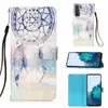 3D Butterfly Сова Животный цветок Держатель Flip Cover Кожаный кошелек Чехлы для Samsung S21 Plus A52 A72 A32 A12 A42 5G S20 Lite Note20 Ultra A21S