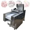 Automatic Industrial Kitchen Poultry Meat Cutting Machine Fresh Chicken Chop Breast Cube Dicing Maker