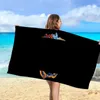 Carta Casual Ins Estilo Beach Towel Moda De Verão Banheira Toalhas de Alta Qualidade Clássico Casa Aniversário Presente de Natal