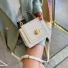 HBP Tote LINKERKANT Lederen Mini Crossbody Tassen voor Vrouwen 2022 Zomer Schoudertas met Korte Handvat Vrouwelijke Telefoon Portemonnees en handtassen