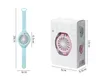 Elektrische ventilator Horloge USB Mini Opladen Luie Student Kinderen Kleine Ventilator Outdoor Draagbare Kleine Handheld Recharge Fans Creative Gift Gifts