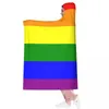 Koce do noszenia kreskówek koc futra z kapturem LGBT Cute łóżko Coral Velvet ciepłe rzut ciepłem zimą