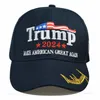 Ball Cap Trump 2024 Hats Biden Summer Net Peak Cap USA Presidential Election Baseball caps Washed cotton Sun Hat ZC2514644241