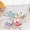 Geldbörsen und Handtaschen im koreanischen Stil für Mädchen, Mini-Umhängetasche aus Spitze, niedliche Kinder-Perlenschleife, Pures und Taschen, Baby-Münzentasche, Tragetasche