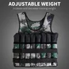 アクセサリ50kgの積み込み訓練エクササイズフィットネスジャケットジムトレーニングボクシングチョッキ調整可能な砂服