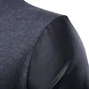 Trenchs d'hommes Mode Basic Cardigans Manteau pour hommes Solide Couleur Patchwork Automne Hiver Style coréen Slim Veste Vêtements chauds Vêtements quotidiens