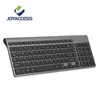 JoyAccess İspanyolcalı Kenaryalı Klavye Kablosuz Multimedya Keys ile Kablosuz Dizüstü Dizüstü Bilgisayar PC 2 için Ergonomik Klavye 2