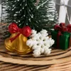 Party Favor Creative Mini arbre de Noël en verre couverture LED lumière cadeau ornements décoration décorations pour la maison