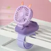 Raffreddamento Mini Orologio Ventilatore Portatile Studente Creativo Girevole Staccabile Ricaricabile Ricarica USB Polso Muto Ventilatori Estivi Per Interni All'aperto