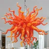 Art Deco Hanging Lamp Kitchen Bar Glass Chandelier Festival LED Light Source American Style Chandeliers for Home Decor