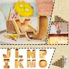 Storage Bottles & Jars Creative Twenty-six English Alphabet Tank Home Decor Personalized Money Jar Wooden Desktop Ornament Boxes