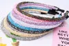 10 sztuk / partia Mix Kolor Crystal Headbands Hairband Ozdoby do rzemiosła Moda Biżuteria Włosów Prezent HJ13