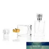 30 ml transparant vierkante glazen fles parfum verstuiver navulbare spray lege parfum fles draagbare reizen aluminium spuitflessen v7 fabriek prijs expert ontwerp