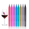 wine glass markers