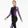 Maillot de bain Sbart Combinaison Protection UV Dames Maillot de bain complet Une pièce Séchage rapide Surf Combinaison de plongée en apnée chaude