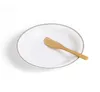 Kitchen Tool Wooden Butter Knife Pastry Cream Cheese Butter-Cake Knifes Cake Decorating Tools SN3094