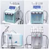 Produit chaud 7 en 1 machine de rajeunissement RF Aqua Skin Scrubber Hydra Dermabrasion Beauty Machine avec masque led