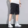 Camouflage losse vrachtshorts mannen cool zomer militaire camo korte broek homme vracht shorts no riem 210322