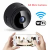 A9 Caméra de sécurité HD 1080P WIFI Caméra IP Wireless Mini Home Sécurité Surveillance Micro Petite Cam Remote Monitor Téléphone Os Android App